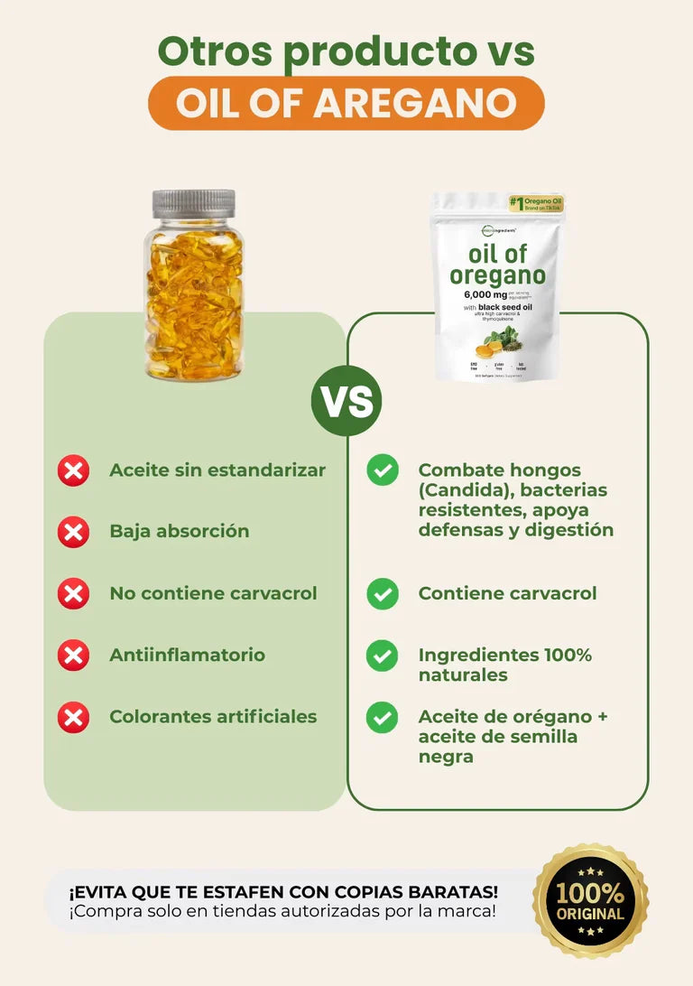 ACEITE DE OREGANO EN CAPSULSAS de MICROINGREDIENTS