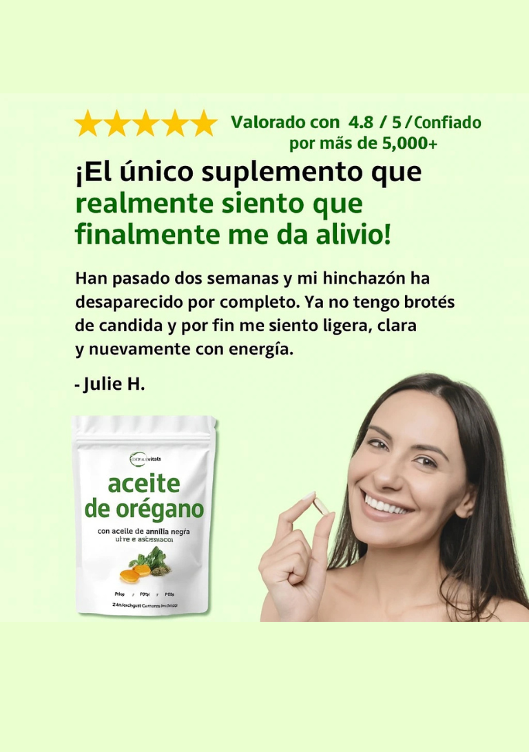 ACEITE DE OREGANO EN CAPSULSAS de MICROINGREDIENTS