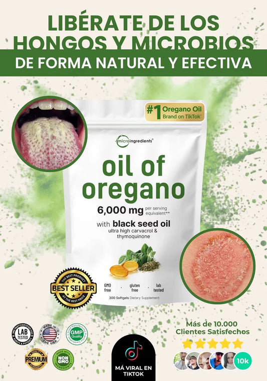ACEITE DE OREGANO EN CAPSULSAS de MICROINGREDIENTS